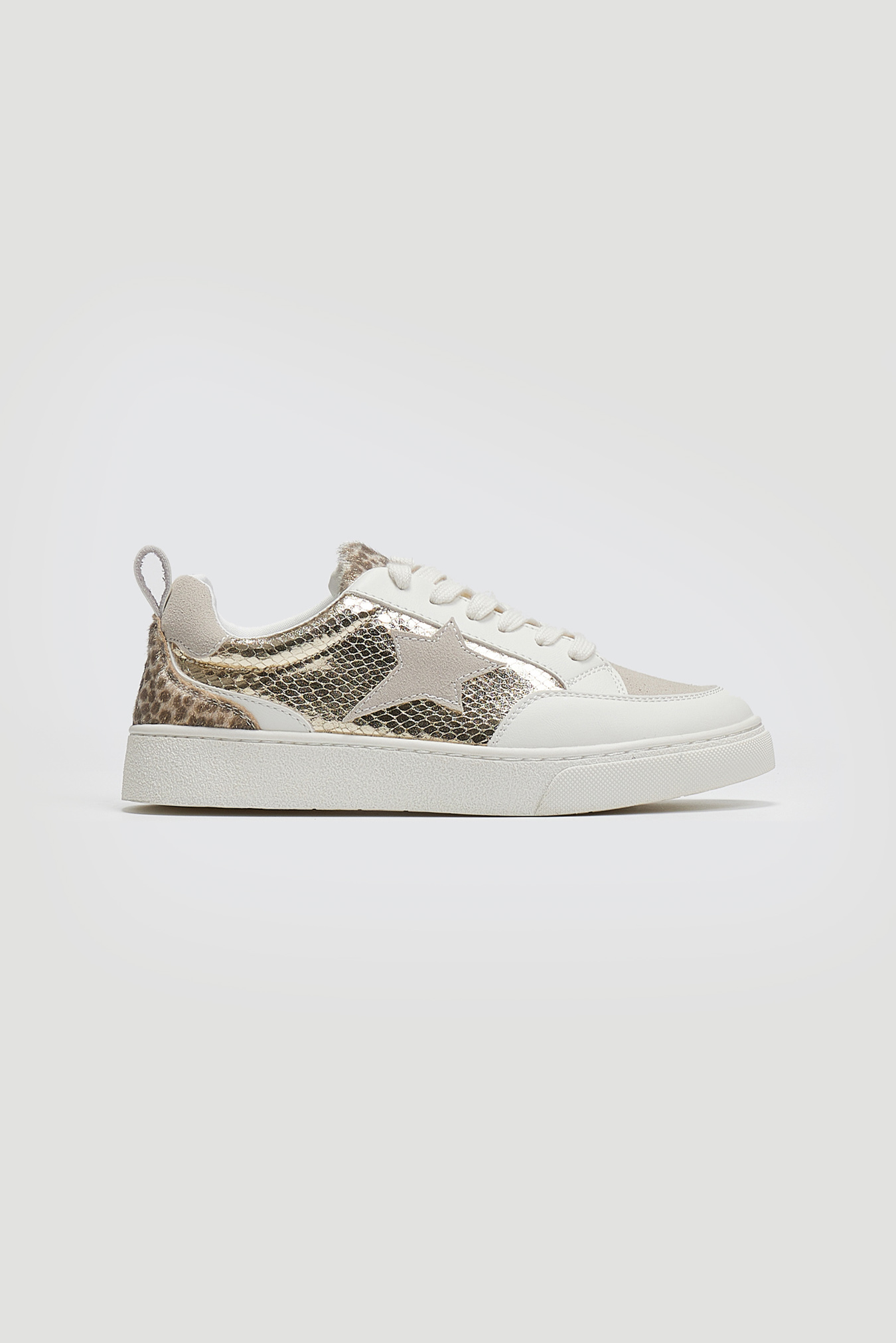 JUUD Sneakers με μεταλλικό χρώμα ERYNN - Χρυσό