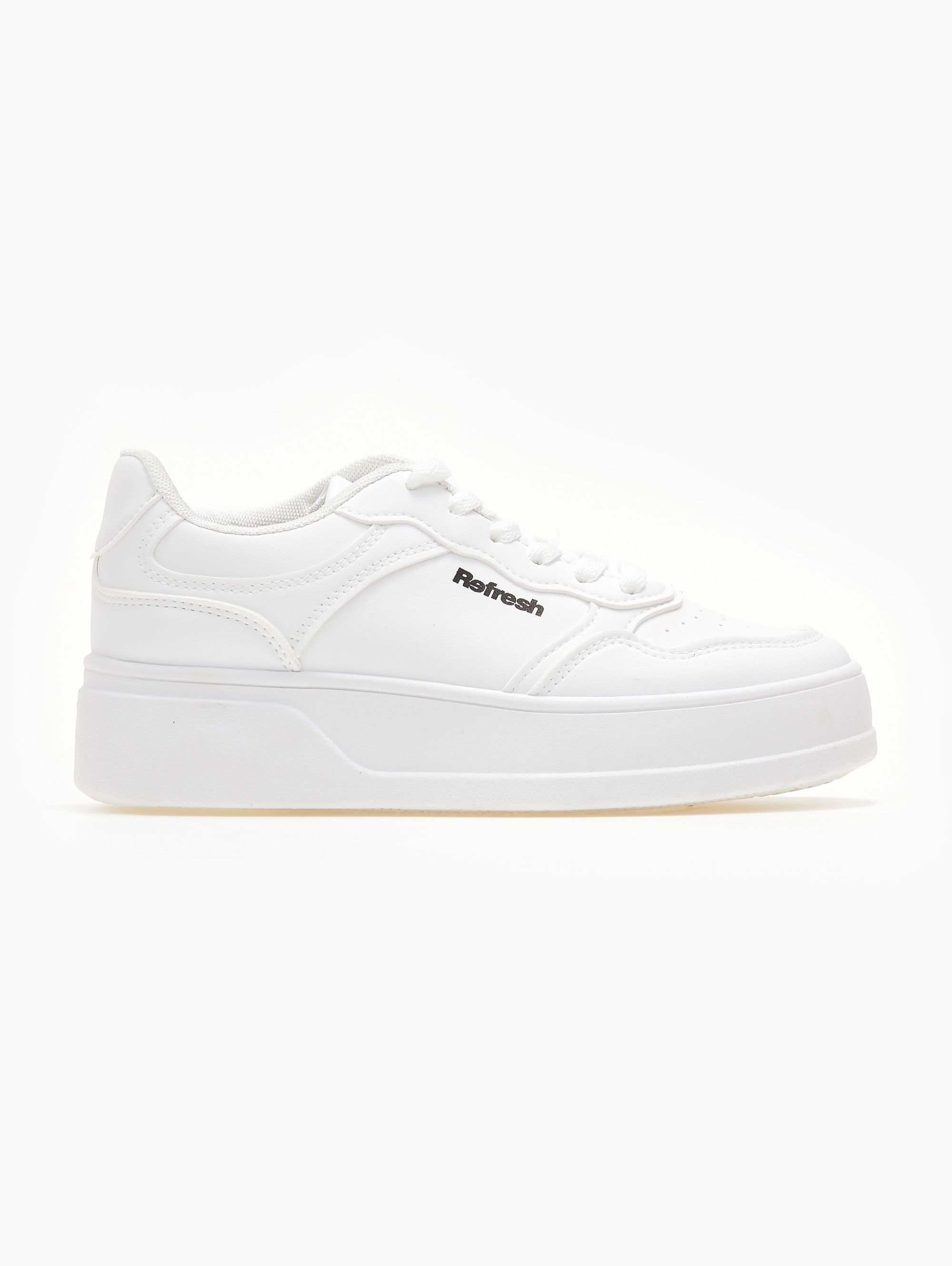 Sneakers με ψηλή σόλα Refresh 170967 - Λευκό φωτογραφία