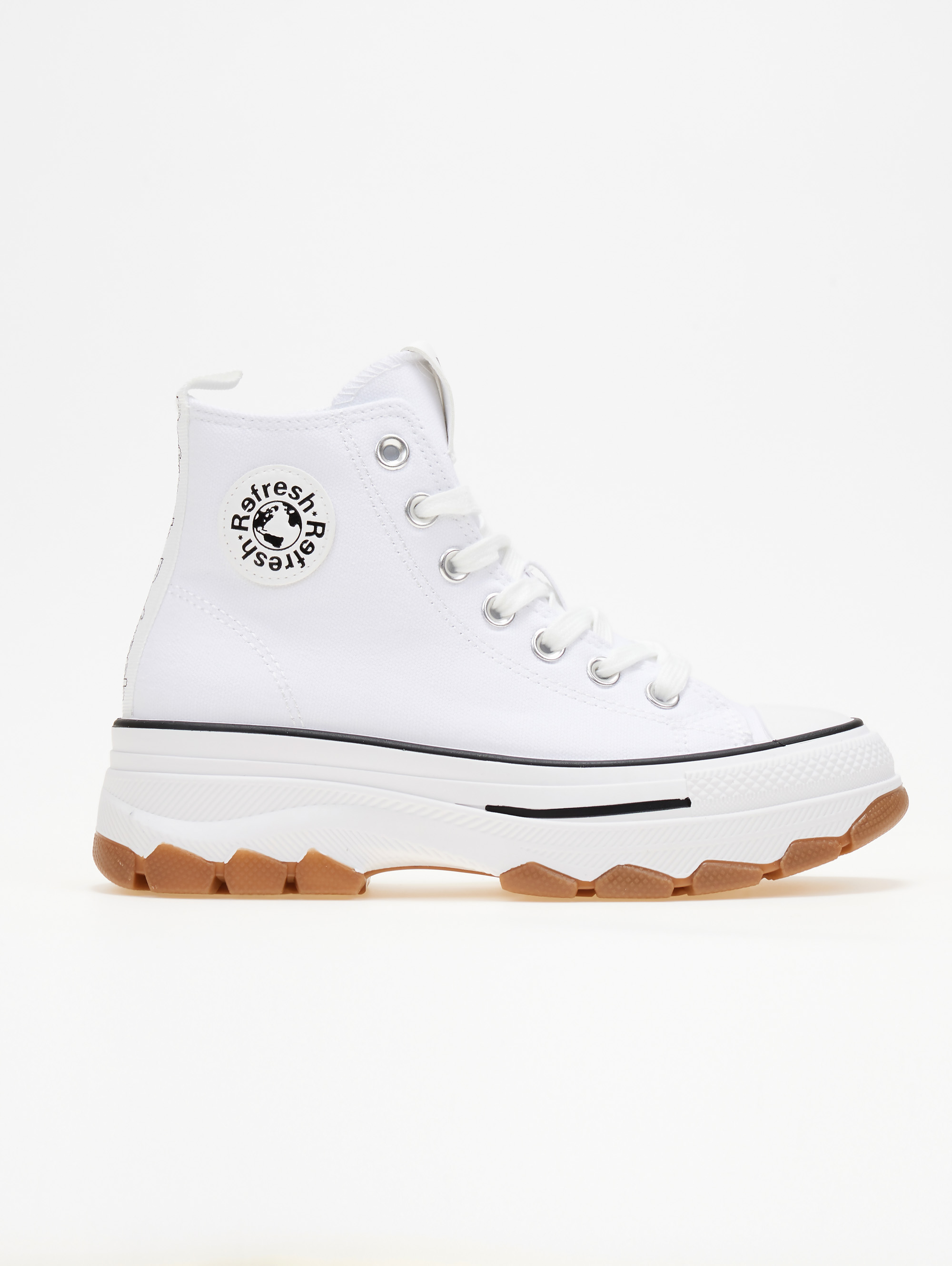 Sneakers πάνινα μποτάκια Refresh 171919 - Λευκό φωτογραφία