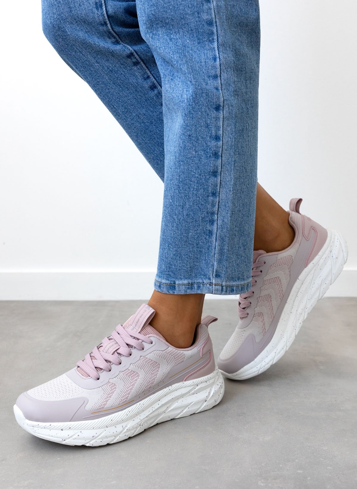 Xti Footwear Sneakers σε συνδυασμό υλικών Xti 143177 - Λιλά