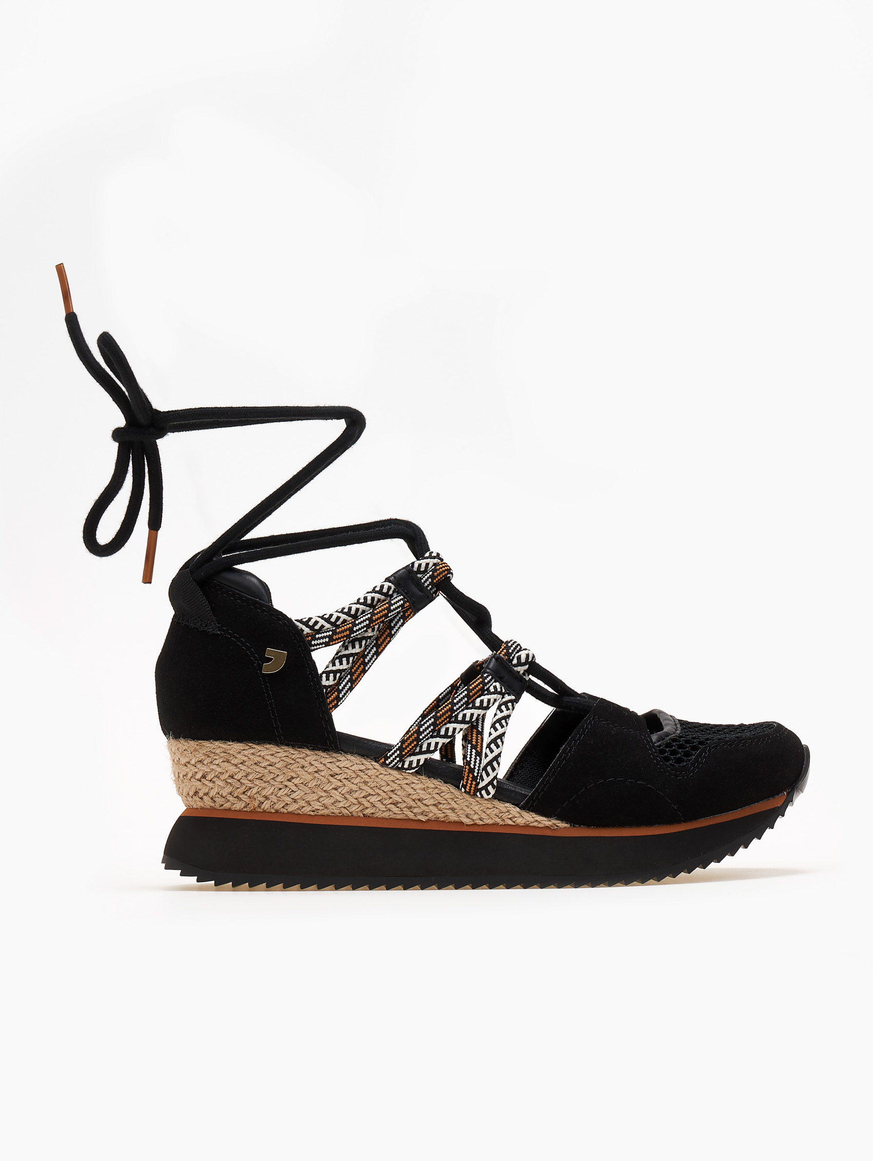 Παπούτσια > Sneakers > Wedges Sneakers wedges ανοιχτά GIOSEPPO - Μαύρο GIOSEPPO