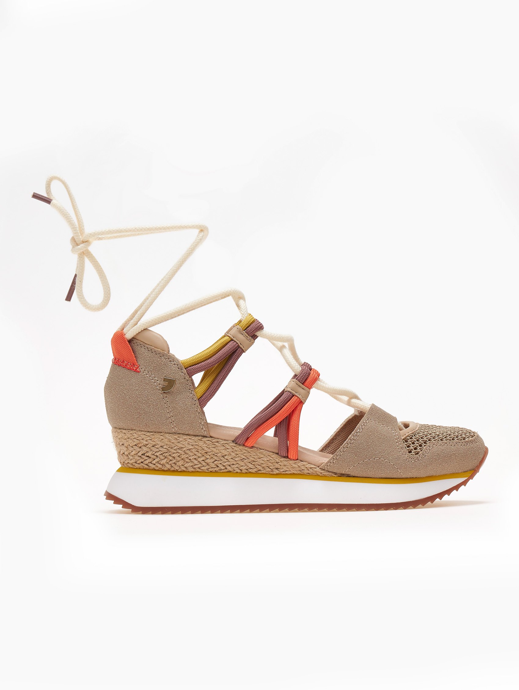 Sneakers wedges ανοιχτά GIOSEPPO - Μπεζ Παπούτσια > Sneakers > Wedges