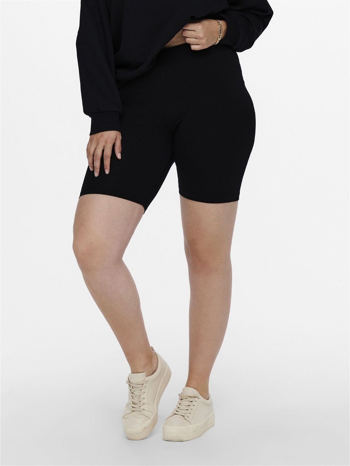 CARMAKOMA Σορτς κολάν plus size CARMAKOMA 15176212 - Μαύρο