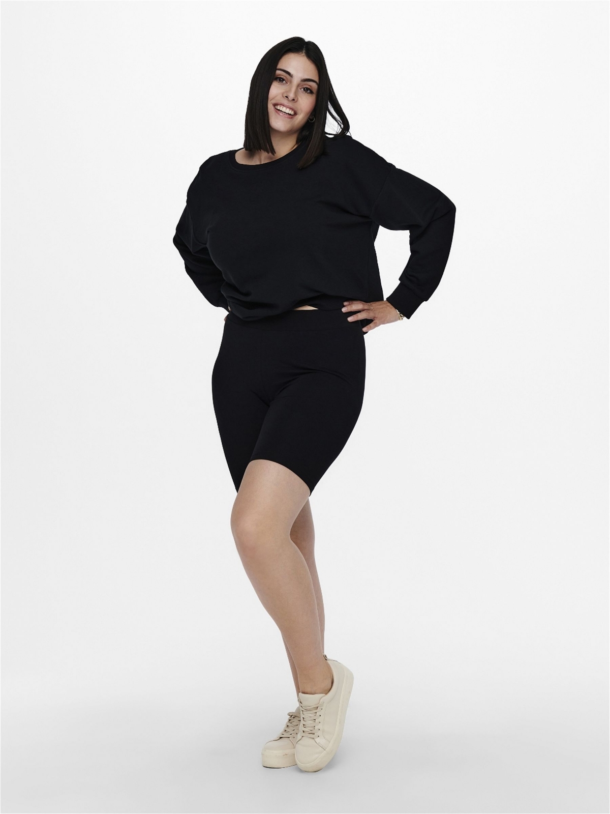 Σορτς κολάν plus size CARMAKOMA 15176212 - Μαύρο φωτογραφία