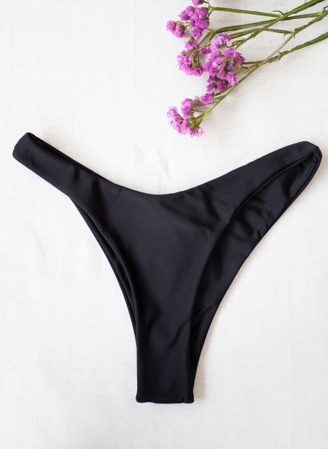 Basic bikini slip - Μαύρο