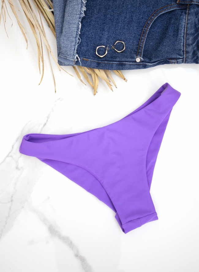 Bikini slip σε γραμμή brazil - Μωβ ανοιχτό