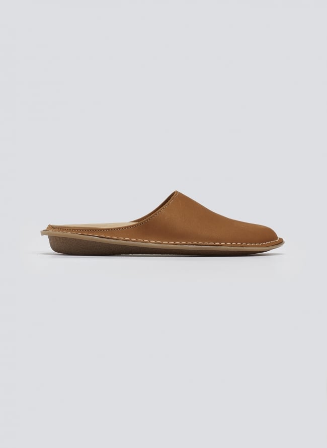 Clogs καστόρινα με εξωτερική ραφή Tfp - Μπεζ