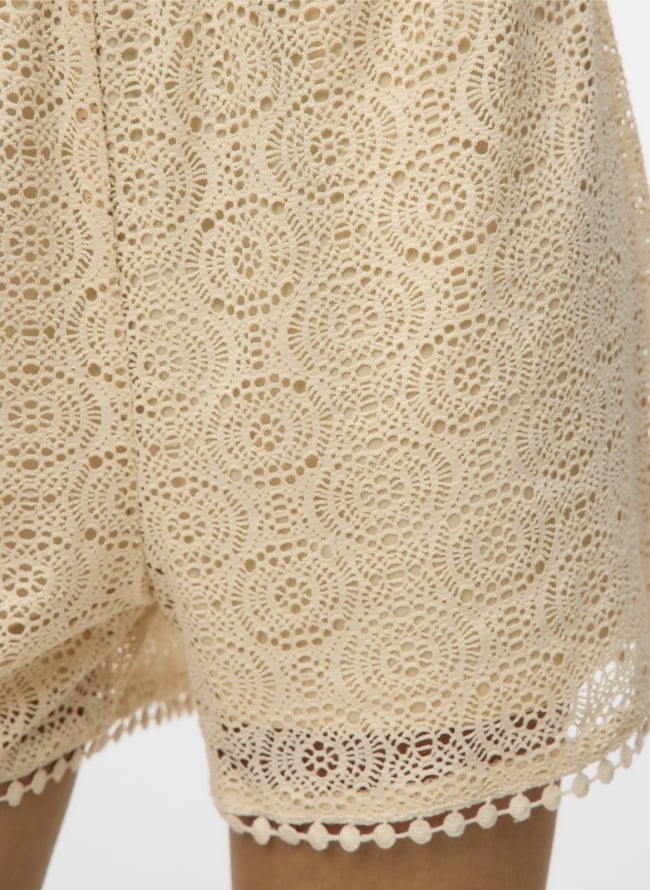 Crochet σορτς Vero moda 10325025 - Μπεζ