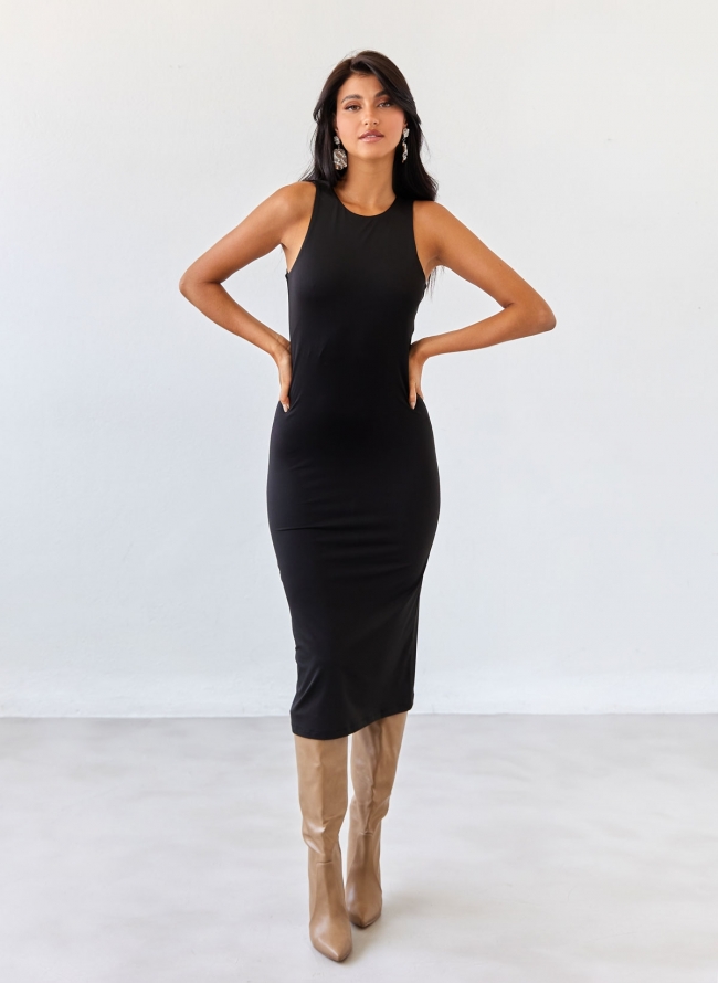Φόρεμα εφαρμοστό Vero Moda 10294329 - Μαύρο