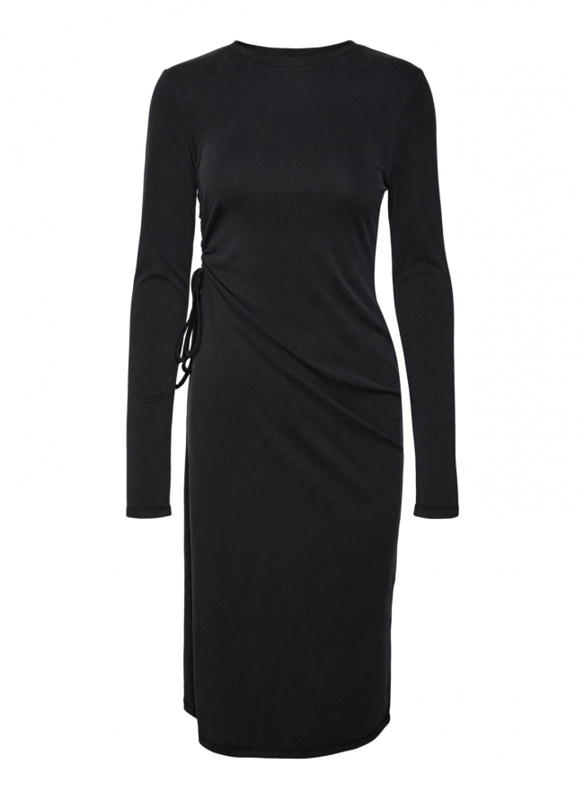 Φόρεμα με σούρα Vero Moda 10299277 - Μαύρο