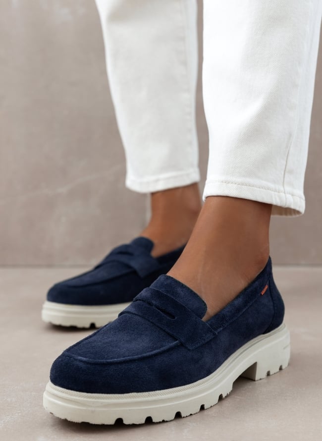 Loafers καστόρινα Ragazza 0151 - Μπλε σκούρο