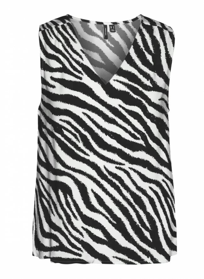 Μπλούζα με print Vero moda 10297362 - Zebra