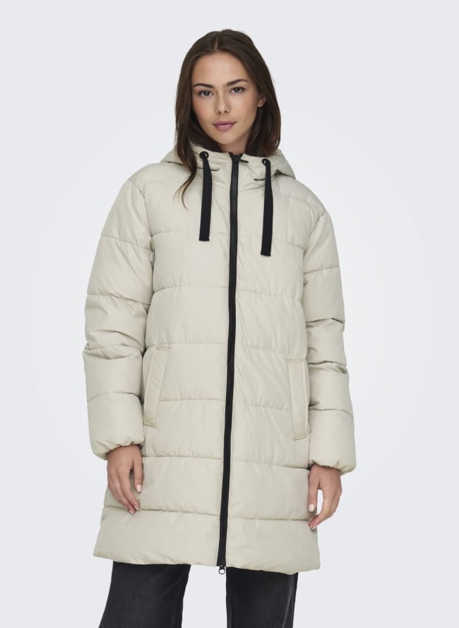 Puffer μακρύ μπουφάν ONLY 15323232 - Πάγου