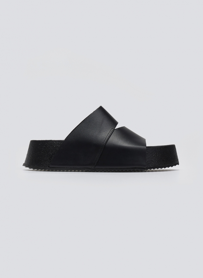 Σανδάλια flatforms με άνοιγμα Iris Sandals - Μαύρο