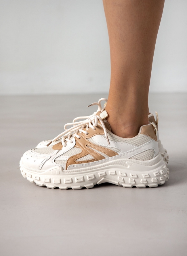 Sneakers chunky με σχέδιο - Τάουπε