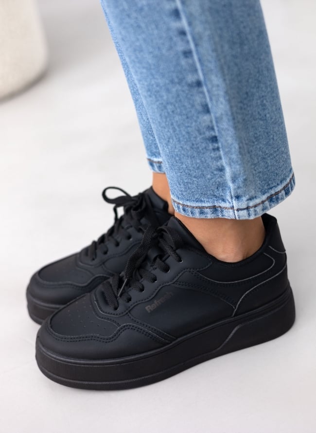 Sneakers με ψηλή σόλα Refresh 170967 - Μαύρο