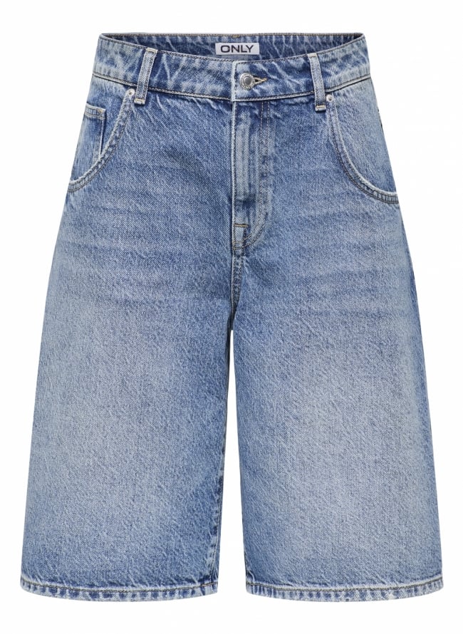 Βερμούδα Mate baggy Only 15340976 - Μπλε jean
