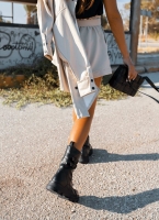 Αρβυλάκια με πιέτα και διπλό ζωνάκι