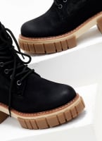 Αρβυλάκια suede με σχέδιο κάλτσα ERYNN