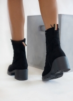 Αρβυλάκια suede με τακούνι ERYNN