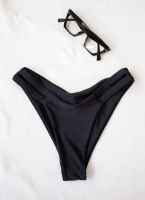 Basic bikini slip με διπλό λάστιχο
