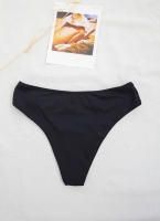 Basic bikini slip με βολάν