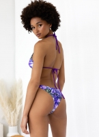 Bikini Set φλοράλ τριγωνάκι