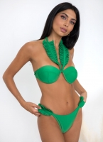 Bikini Set με frilled βολάν