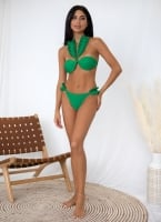 Bikini Set με frilled βολάν