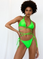 Bikini Set lace up με κρίκο
