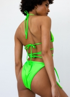 Bikini Set lace up με κρίκο
