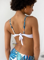 Bikini Set με print φύλλα