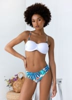 Bikini Set με print φύλλα