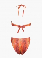 Bikini set με print και glitter