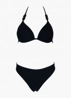 Bikini Set ribbed με τριγωνάκι