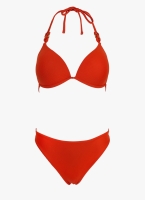 Bikini Set ribbed με τριγωνάκι
