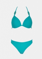 Bikini Set ribbed με τριγωνάκι