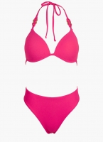 Bikini Set ribbed με τριγωνάκι