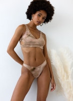 Bikini Set tie dye με μπουστάκι