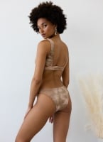 Bikini Set tie dye με μπουστάκι