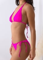Bikini set τριγωνάκι με κορδόνια