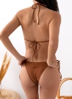 Bikini set τριγωνάκι με στρας