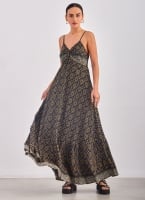 Boho φόρεμα με λαχούρια