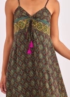 Boho φόρεμα με λαχούρια
