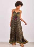 Boho φόρεμα με λαχούρια