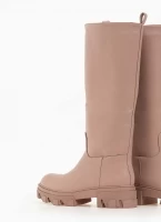 Μπότες chunky με φερμουάρ