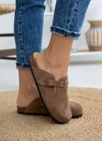 Clogs ανατομικά από δέρμα καστόρι Plakton 181539