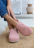Clogs ανατομικά από δέρμα καστόρι Plakton 181539