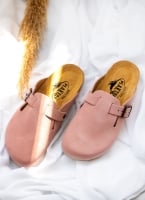Clogs ανατομικά από δέρμα καστόρι Plakton 181539
