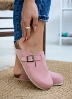 Clogs ανατομικά από δέρμα καστόρι Plakton 181539